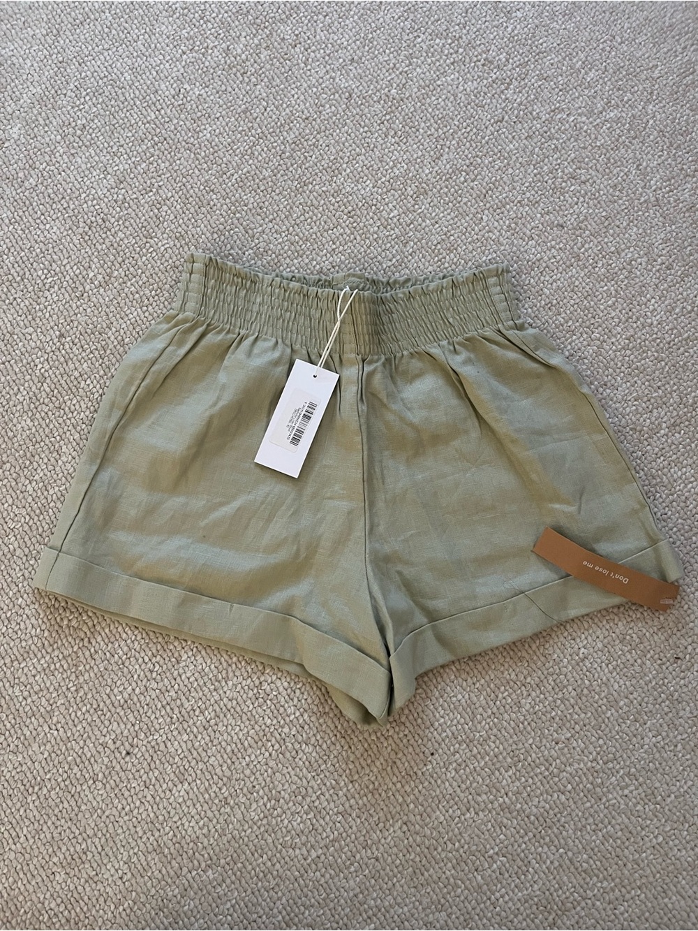 Reformation nashville linen shorts